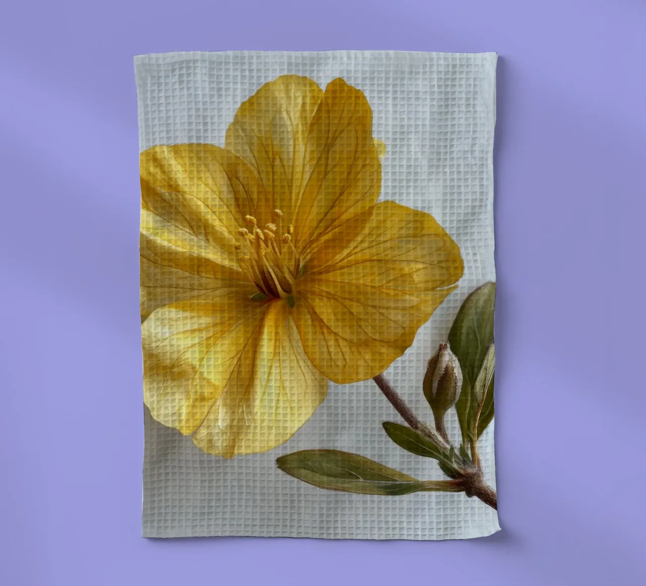 Fiore di Enotera 4 canovaccio da cucina da Bold Blooms