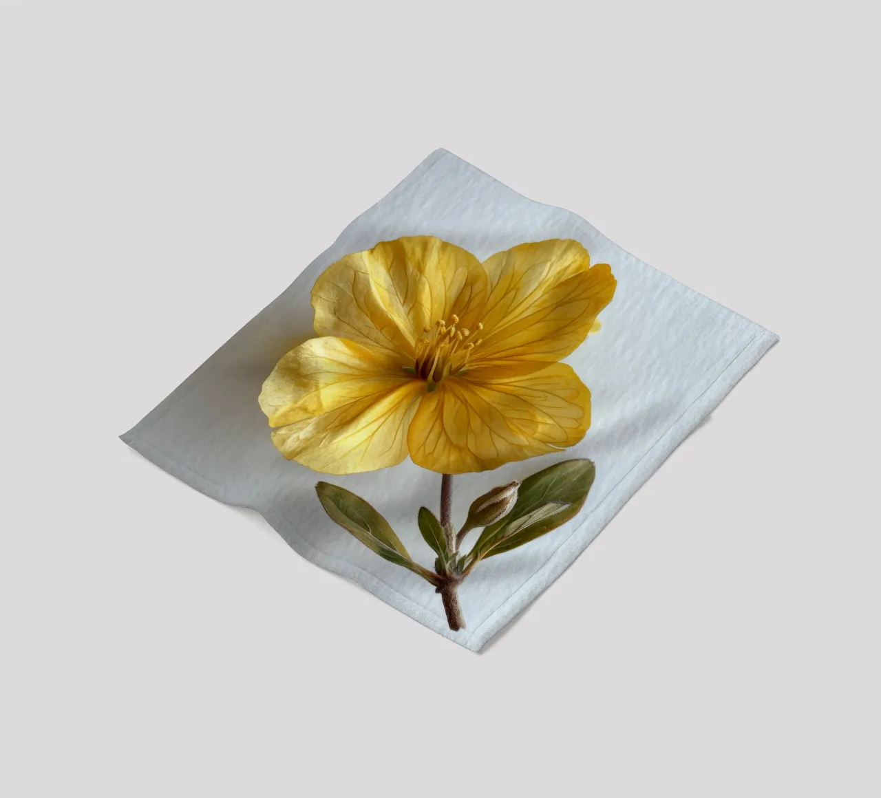 Fiore di Enotera 4 coperta in pile da Bold Blooms