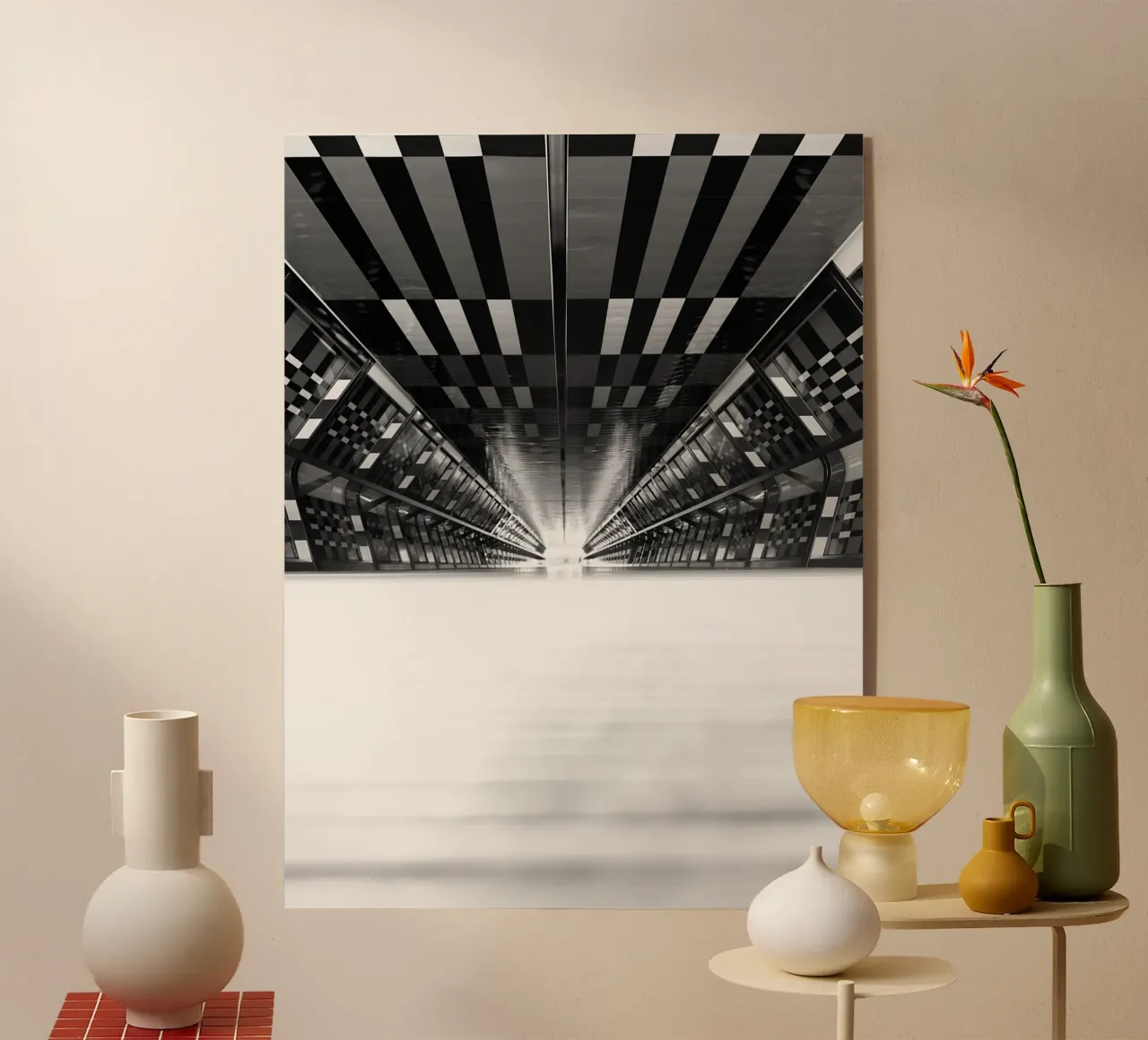 Timetunnel plexiglass da Flo Klein