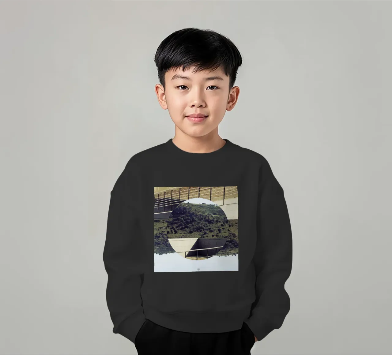 Platforma felpa bambino da Nicolas Messaritis