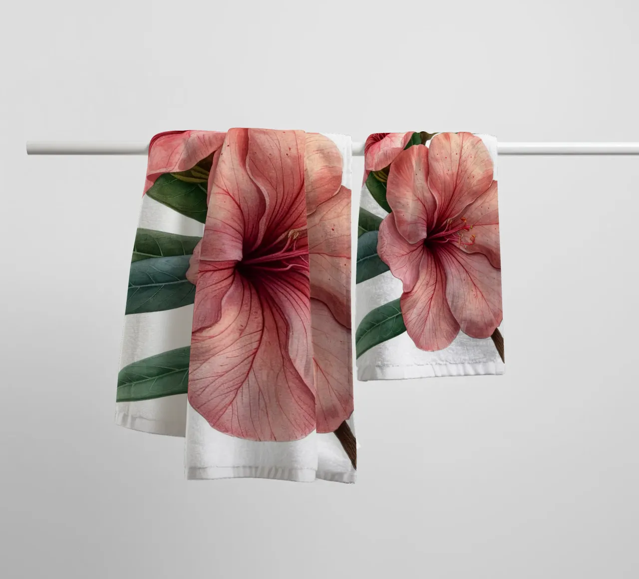 Fiore di oleandro 3 asciugamano da bagno da Bold Blooms