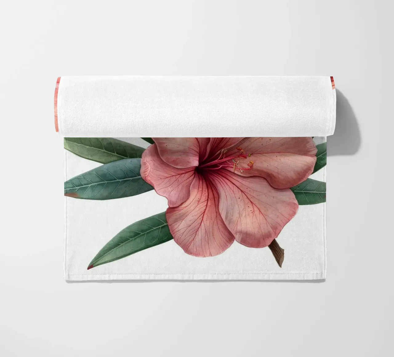 Fiore di oleandro 3 telo mare da Bold Blooms
