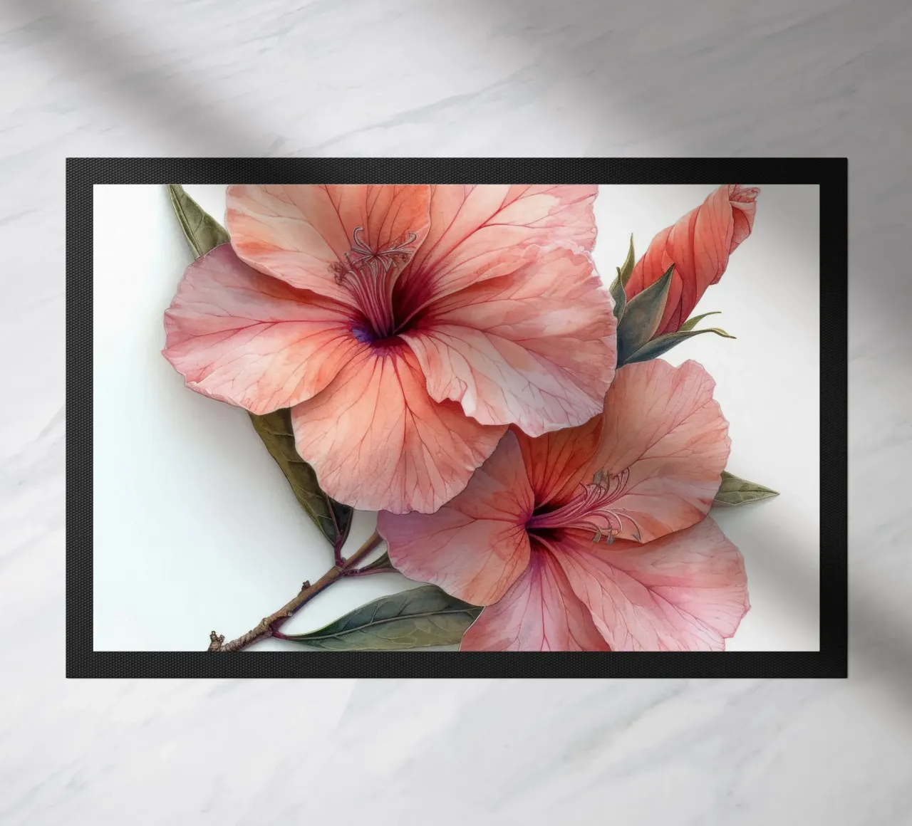 Fiore di oleandro 4 zerbino da Bold Blooms