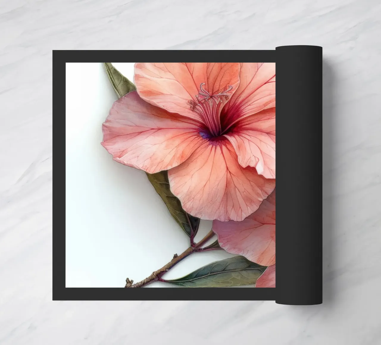 Fiore di oleandro 4 zerbino da Bold Blooms
