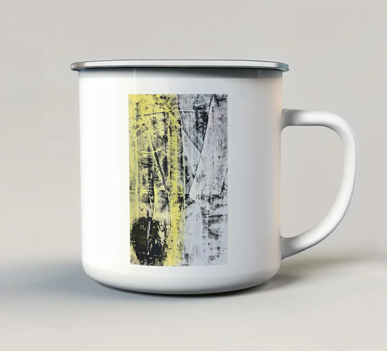 Nature 02 Emaille Tasse von MissVeroonica