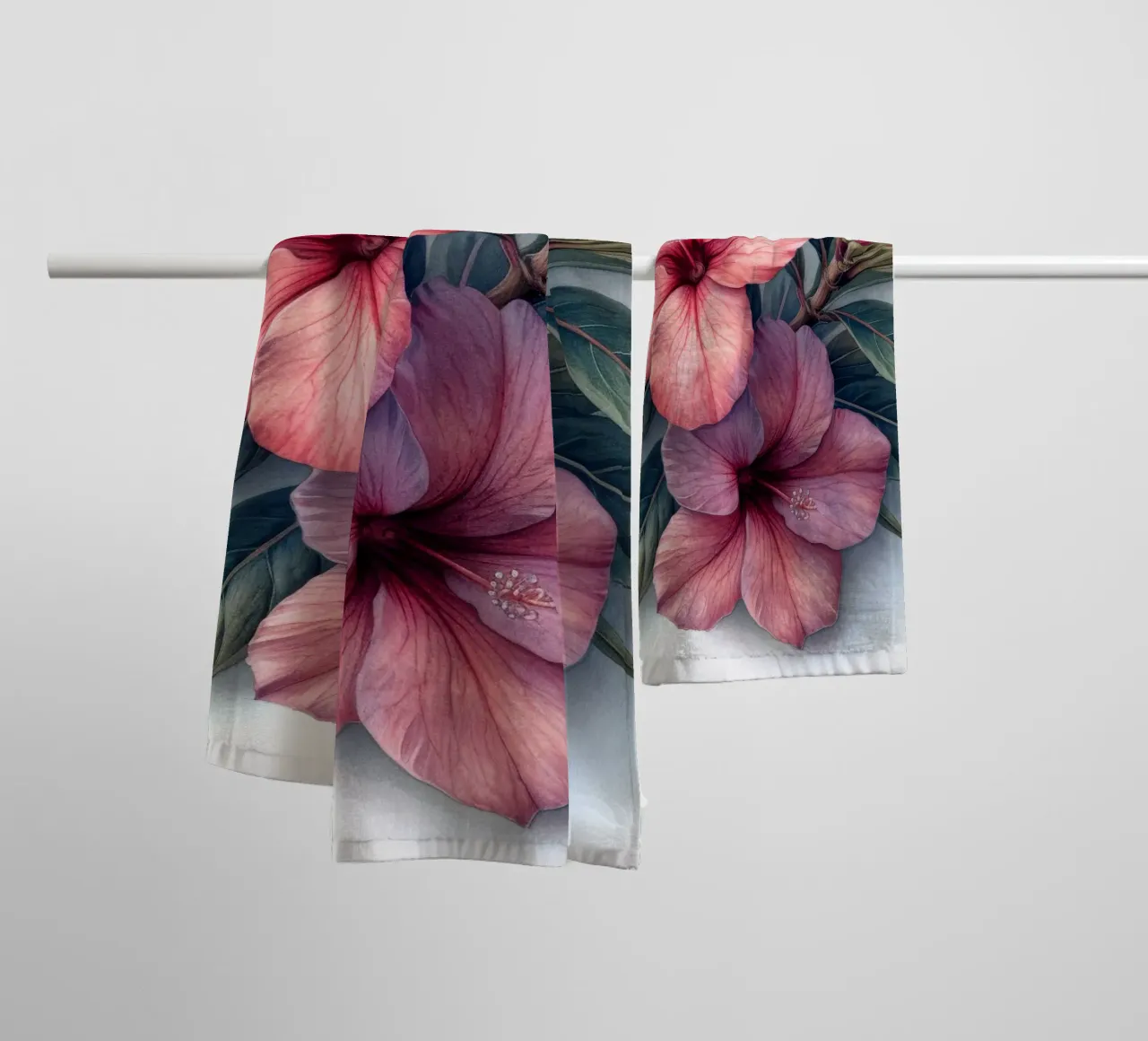 Fiore di oleandro 1 asciugamano da bagno da Bold Blooms