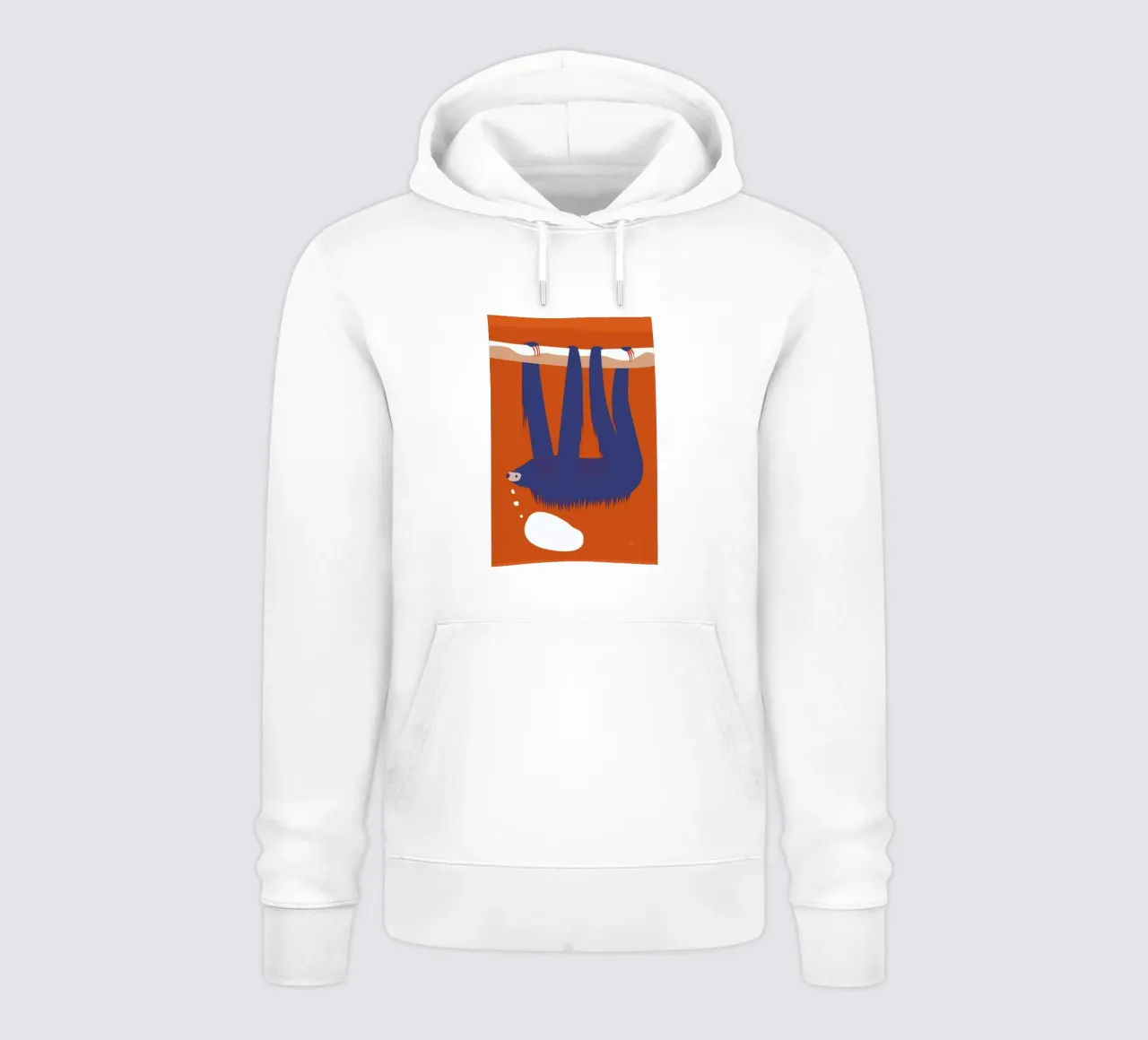 Sloth, Hang in There hoodie by Monika Aichele