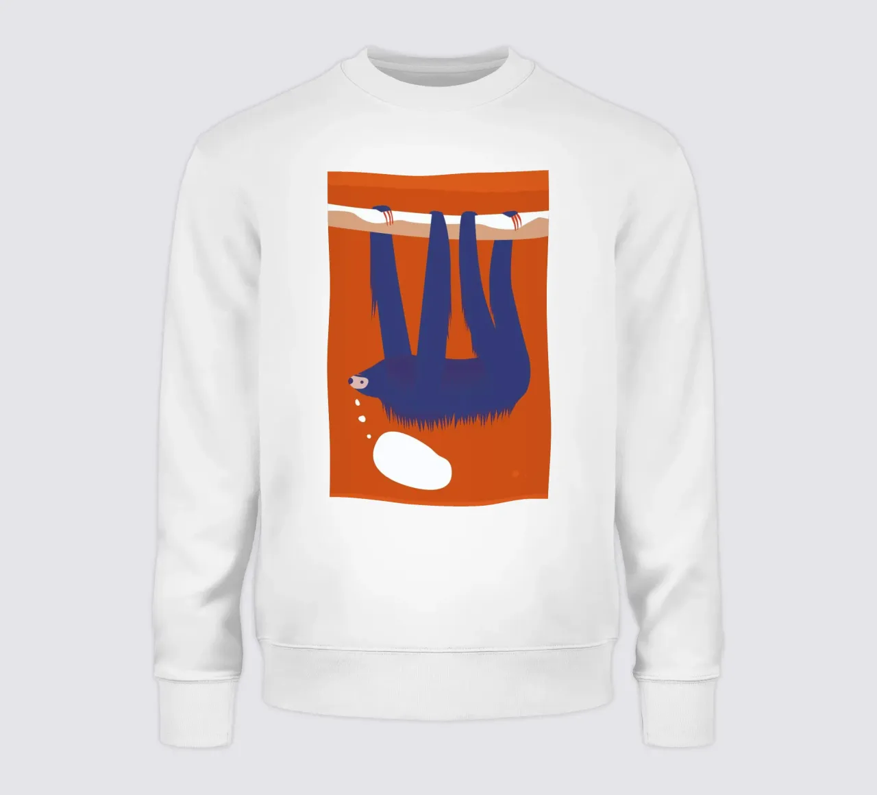 Sloth, Hang in There sweatshirt van Monika Aichele