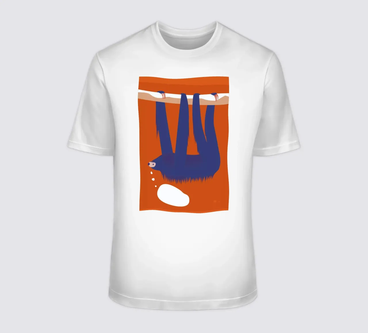 Sloth, Hang in There t-shirt da Monika Aichele