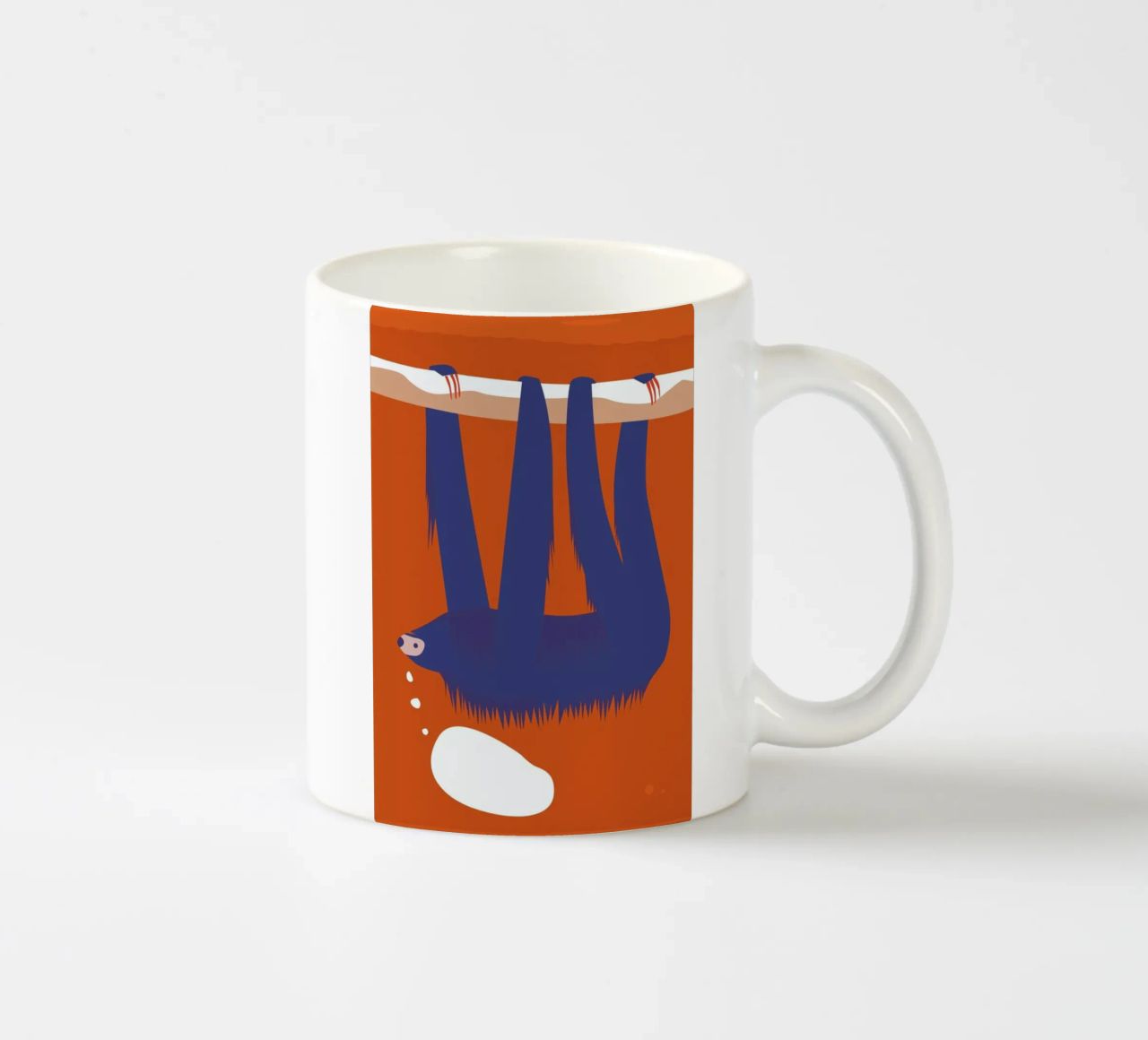 Sloth, Hang in There tazza in ceramica da Monika Aichele
