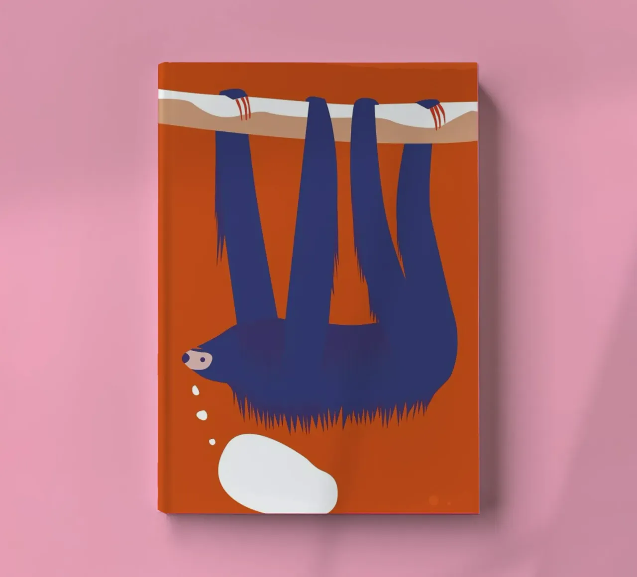 Sloth, Hang in There notebook by Monika Aichele