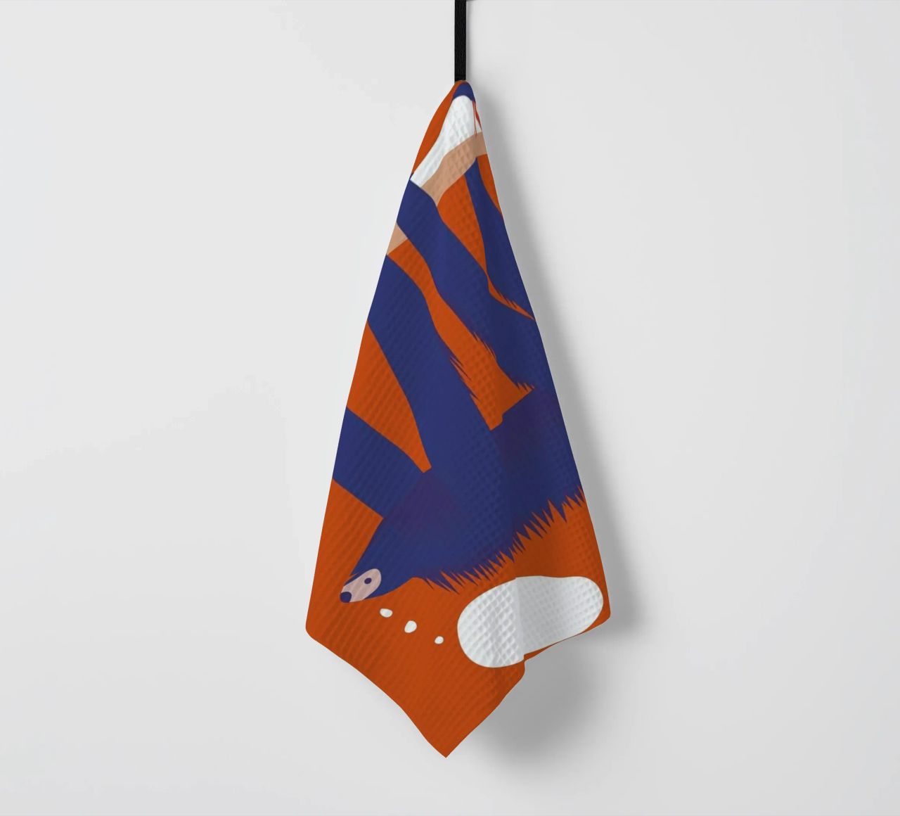 Sloth, Hang in There canovaccio da cucina da Monika Aichele