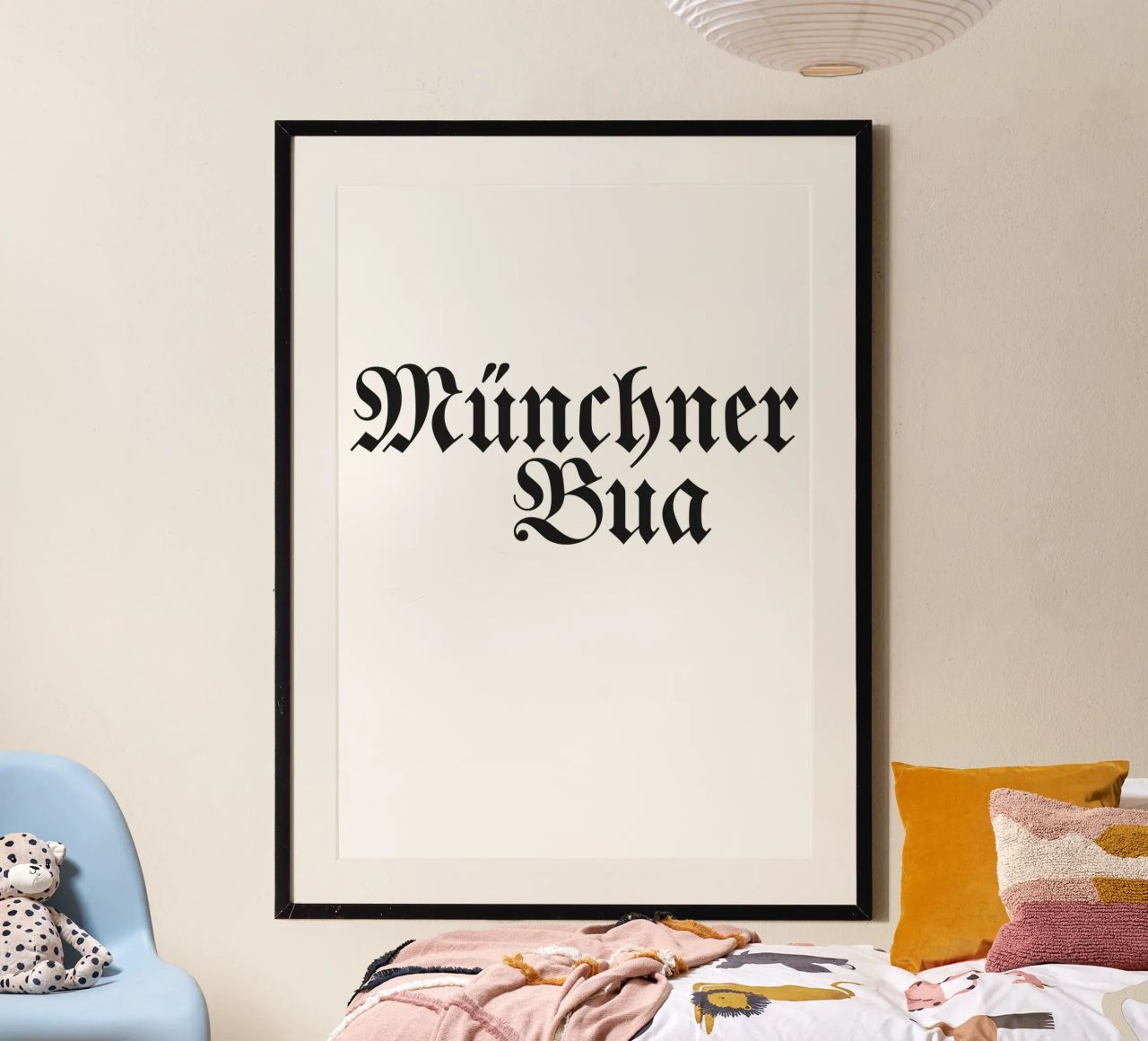 Münchner Bua carta hahnemühle da Flo Klein