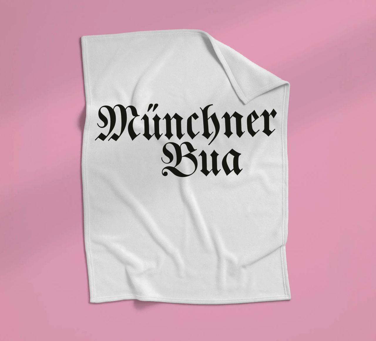 Münchner Bua coperta in pile da Flo Klein
