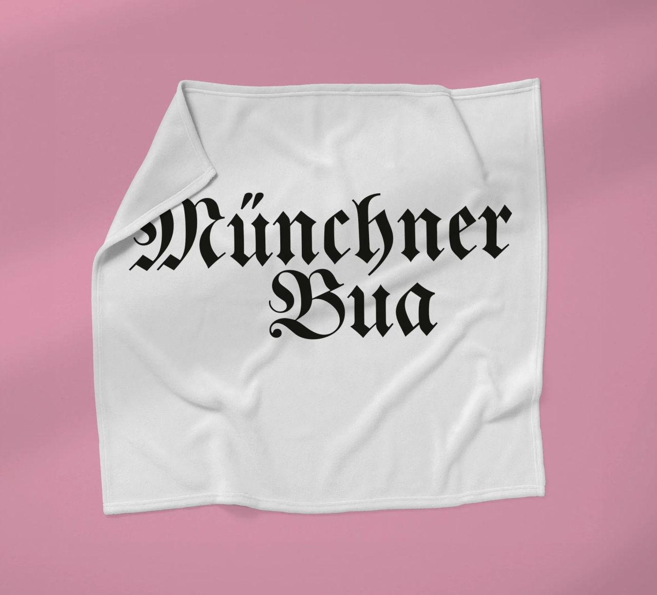 Münchner Bua coperta in pile da Flo Klein