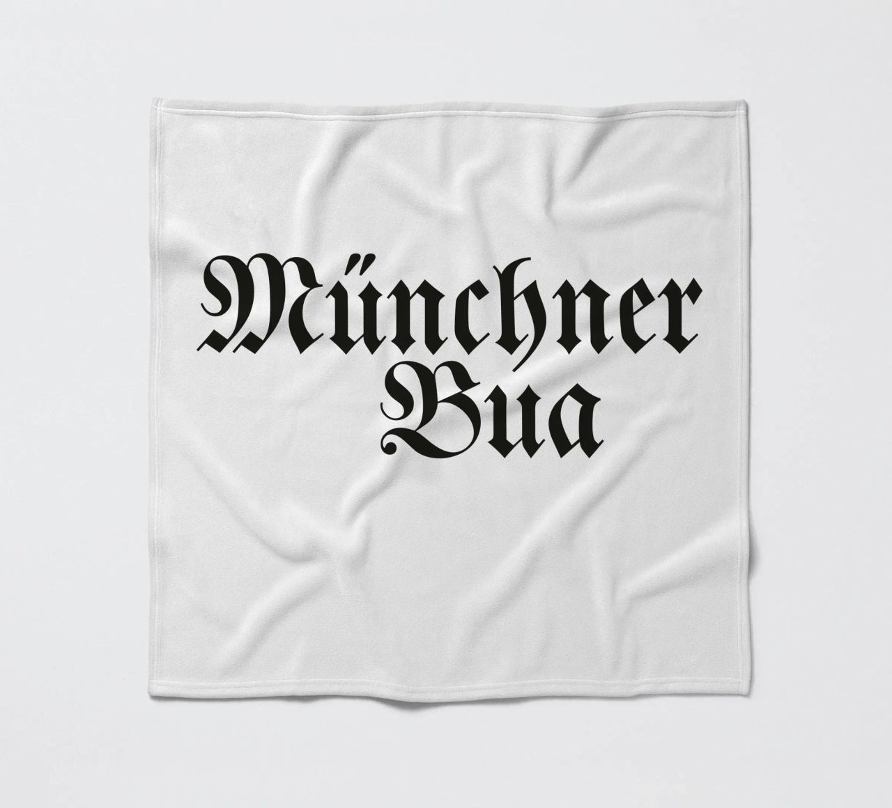 Münchner Bua coperta in pile da Flo Klein