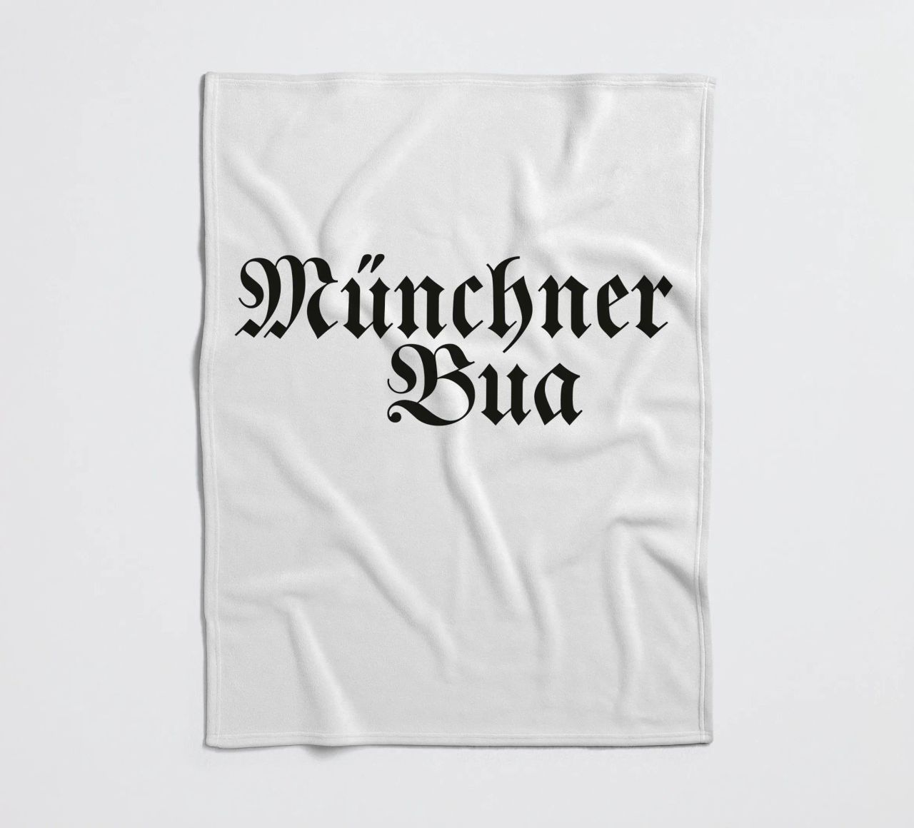Münchner Bua coperta in pile da Flo Klein