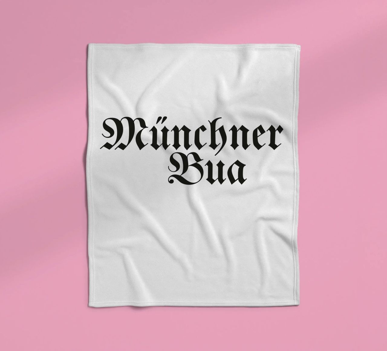 Münchner Bua coperta in pile da Flo Klein
