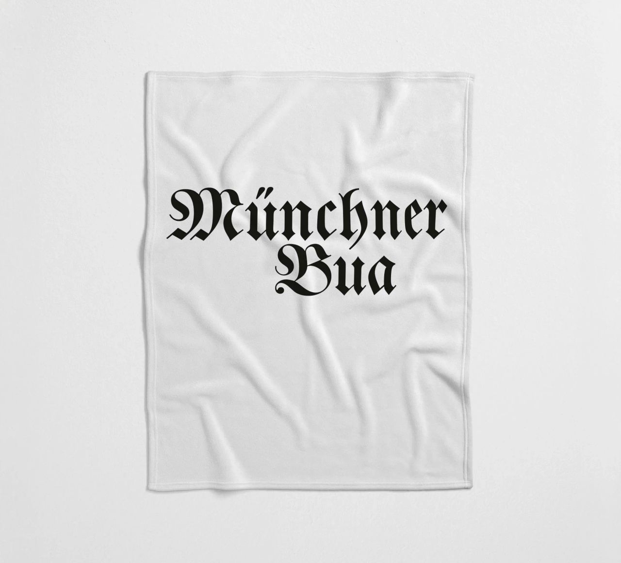 Münchner Bua coperta in pile da Flo Klein