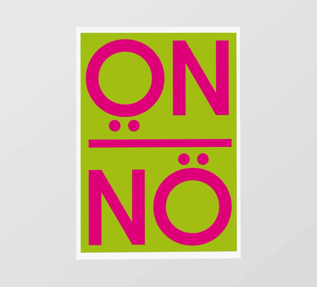 Nö telo in pvc da Flo Klein