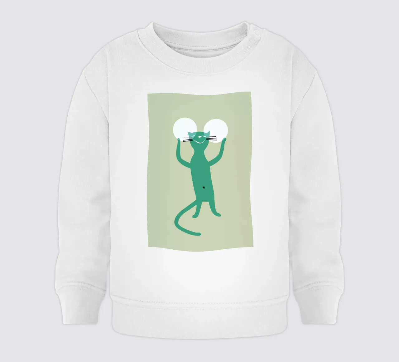 White Ears felpa neonato da Monika Aichele