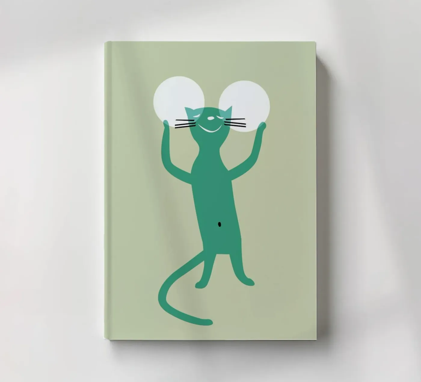 White Ears notebook by Monika Aichele