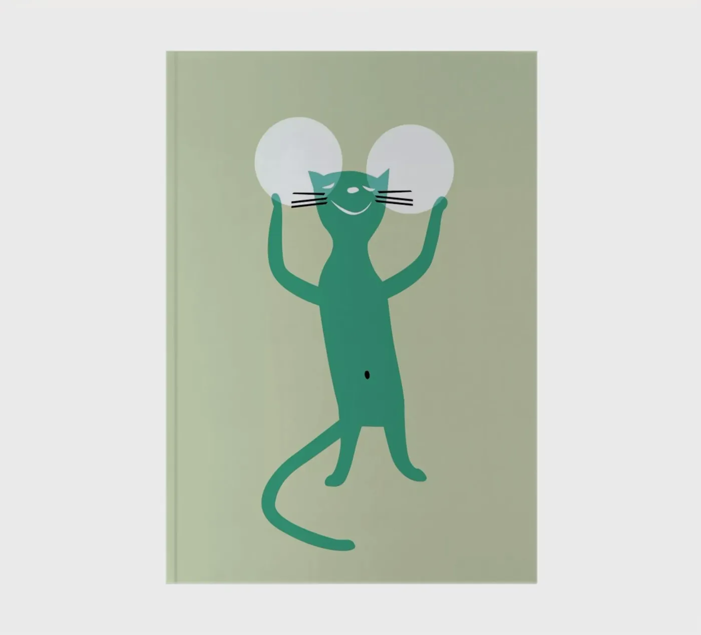 White Ears notebook by Monika Aichele