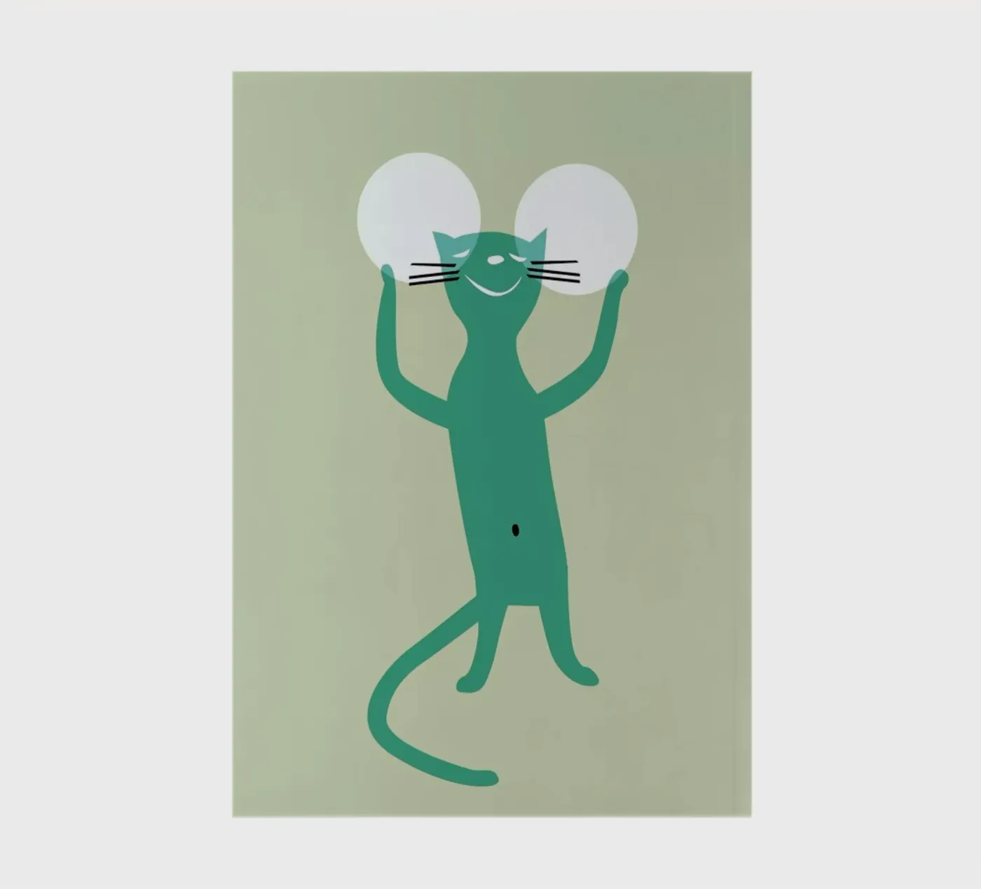 White Ears notebook by Monika Aichele