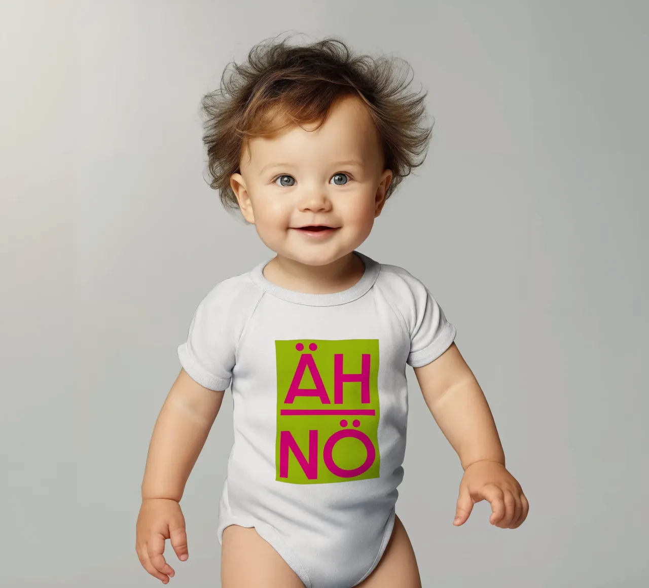 ÄH NÖ body neonato maniche corte da Flo Klein