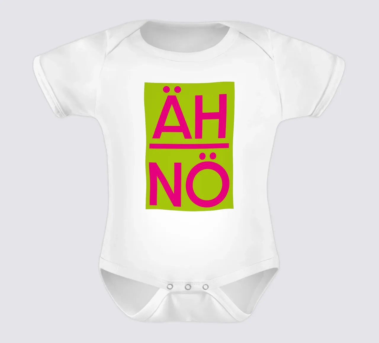 ÄH NÖ body neonato maniche corte da Flo Klein
