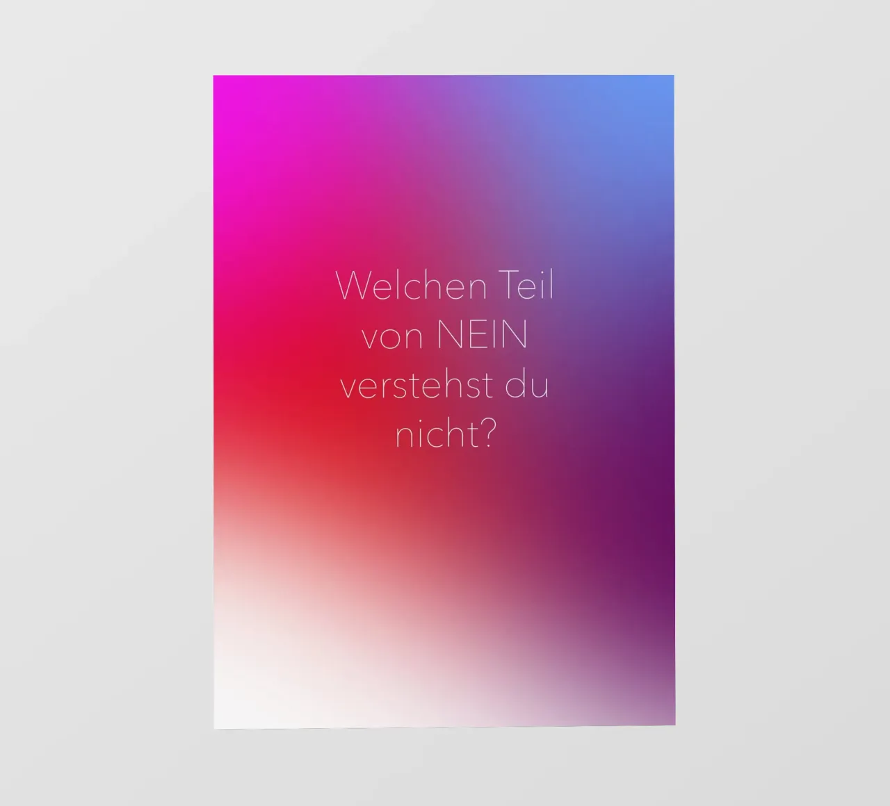 NEIN telo in pvc da Flo Klein