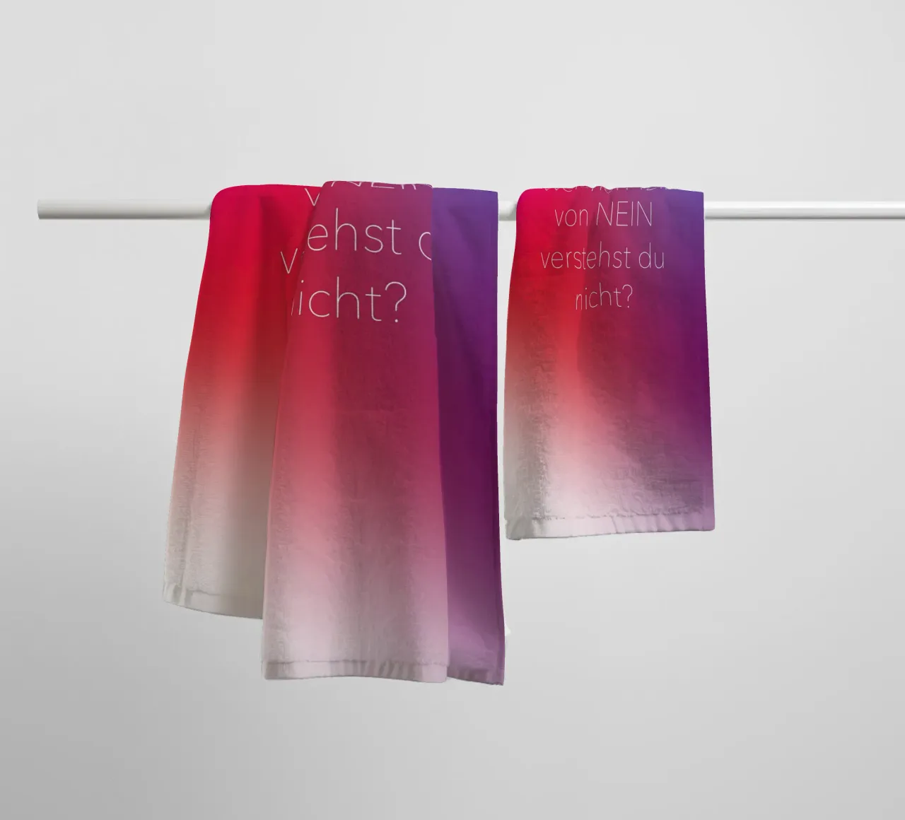 NEIN asciugamano da bagno da Flo Klein
