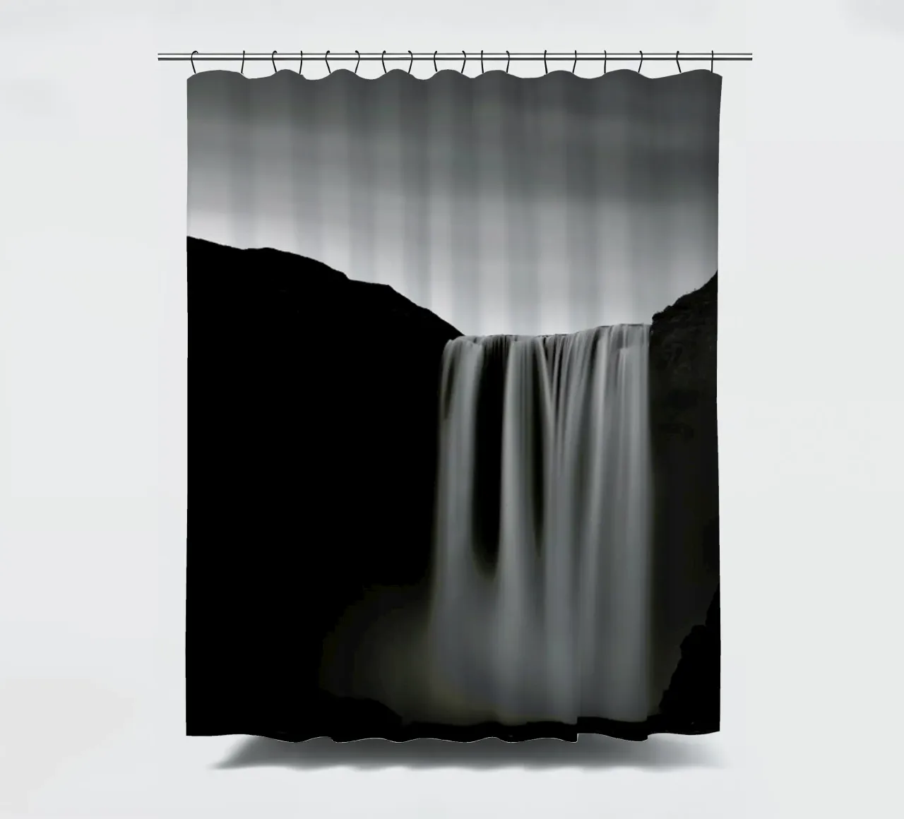 Skogafoss Study 2 tenda da doccia da Michael J. Reibert