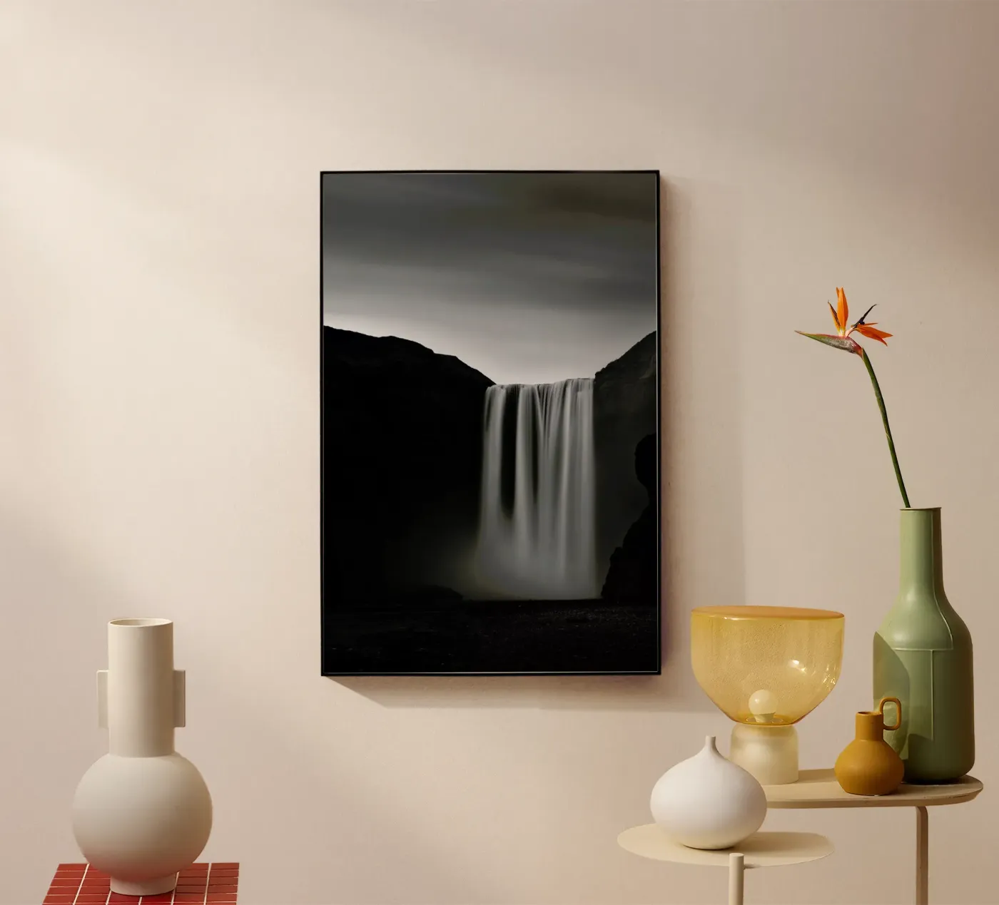 Skogafoss Study 2 plexiglass da Michael J. Reibert