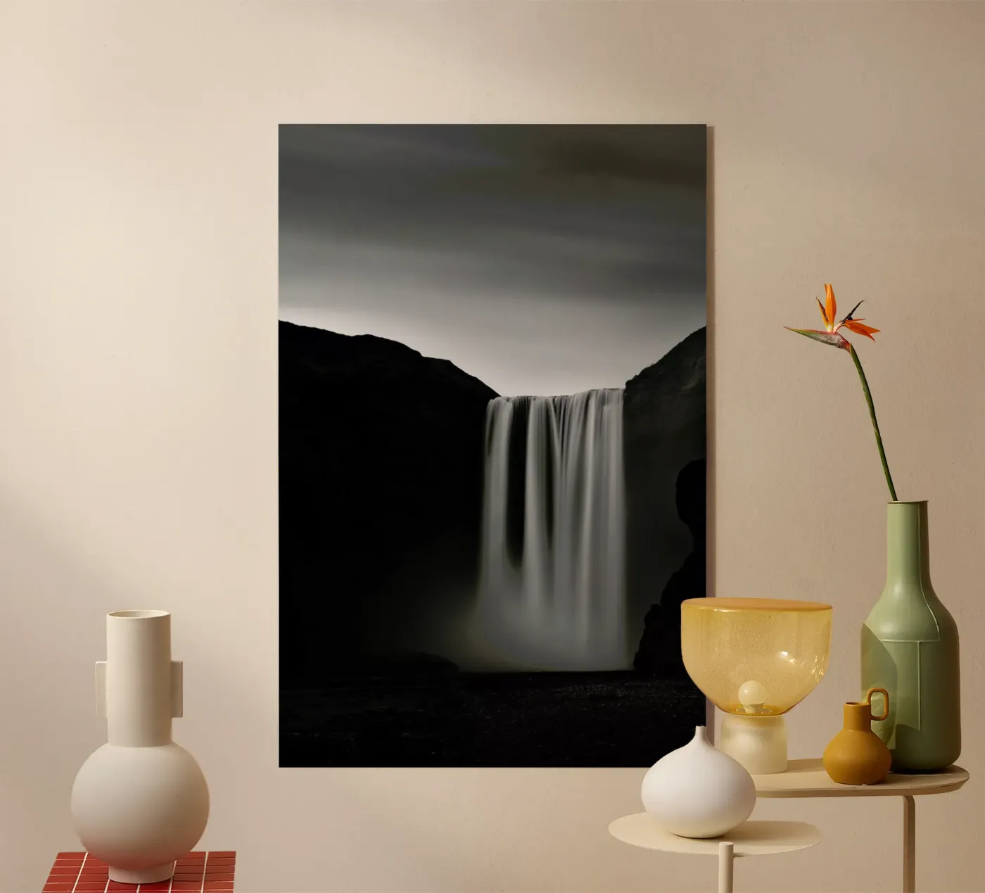 Skogafoss Study 2 plexiglass da Michael J. Reibert