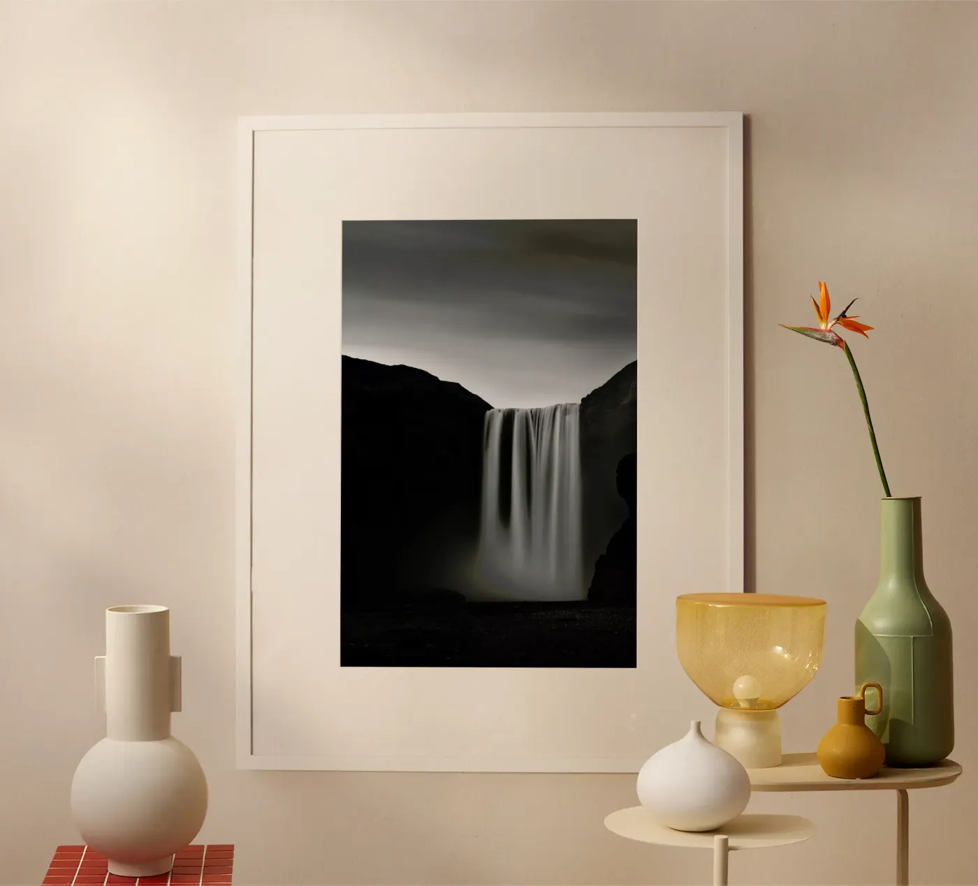 Skogafoss Study 2 poster da Michael J. Reibert