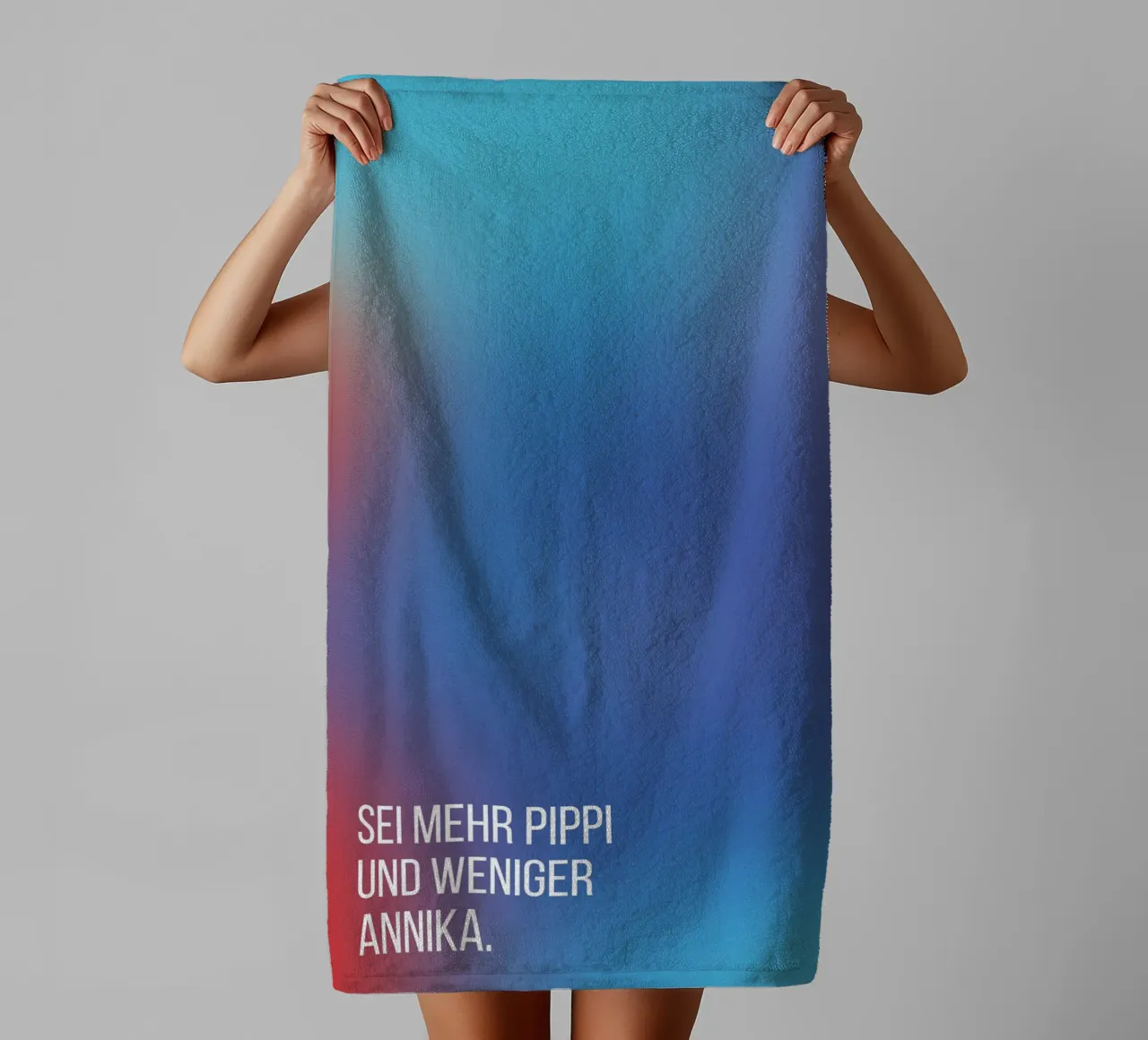 Pippi asciugamano da bagno da Flo Klein
