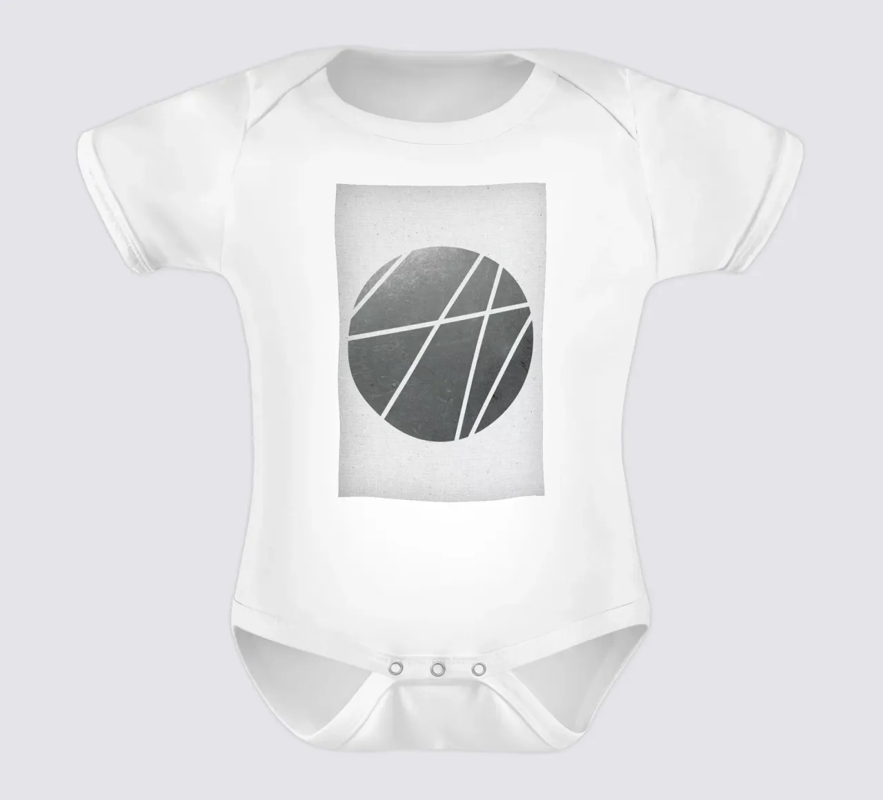 Circle 02 body neonato maniche corte da Froilein Juno