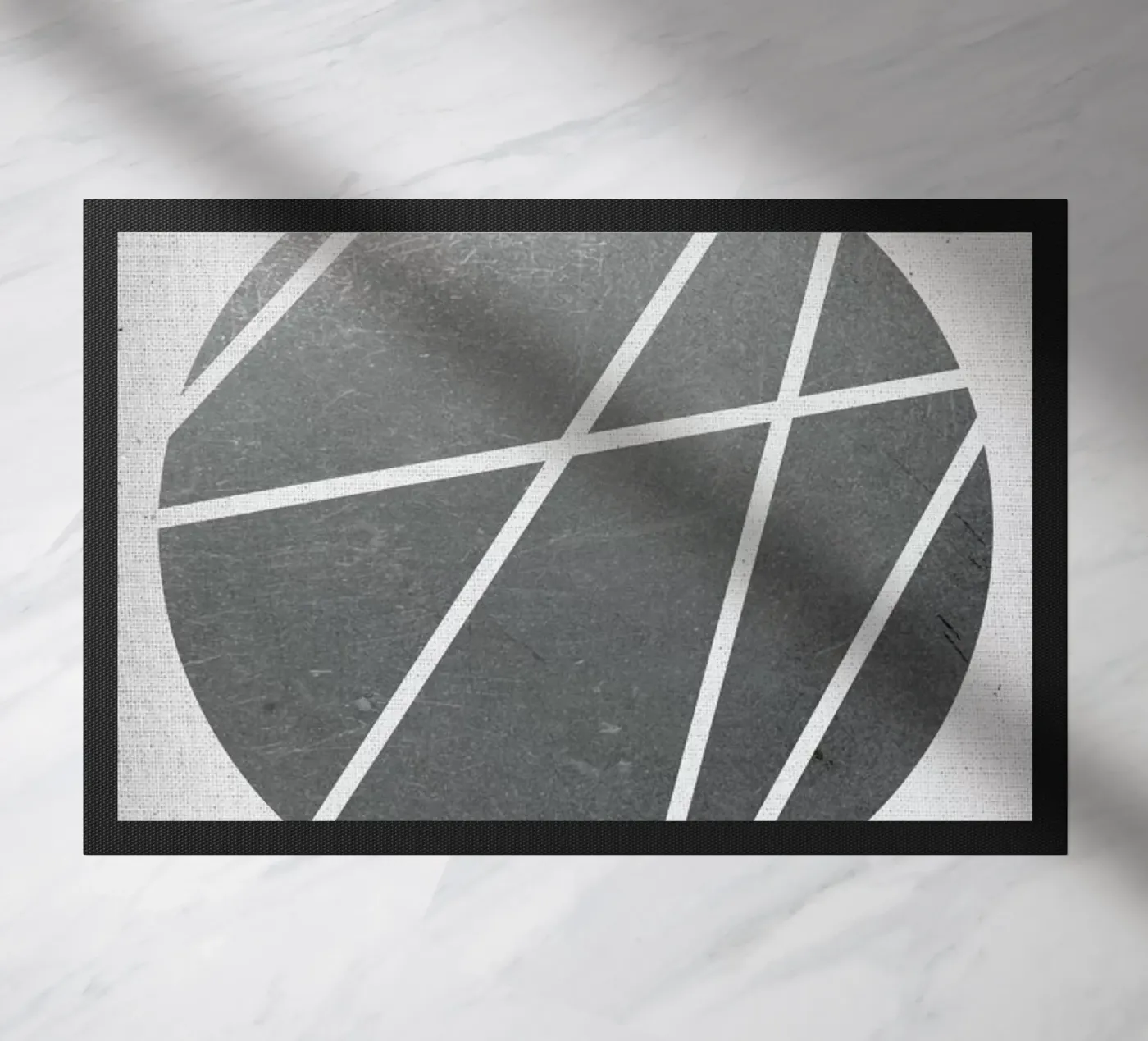 Circle 02 doormat by Froilein Juno