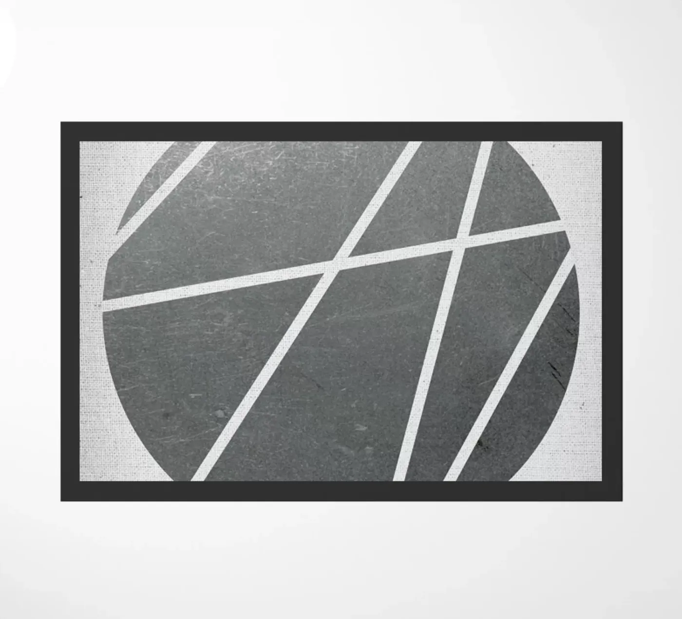 Circle 02 doormat by Froilein Juno