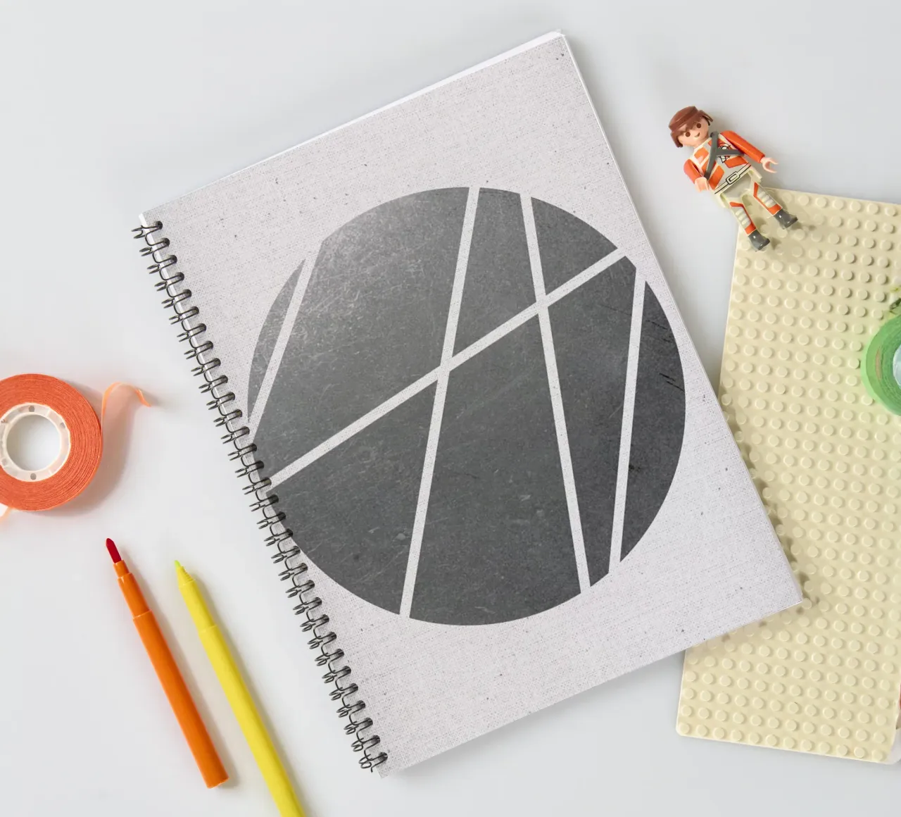 Circle 02 spiral notebook by Froilein Juno