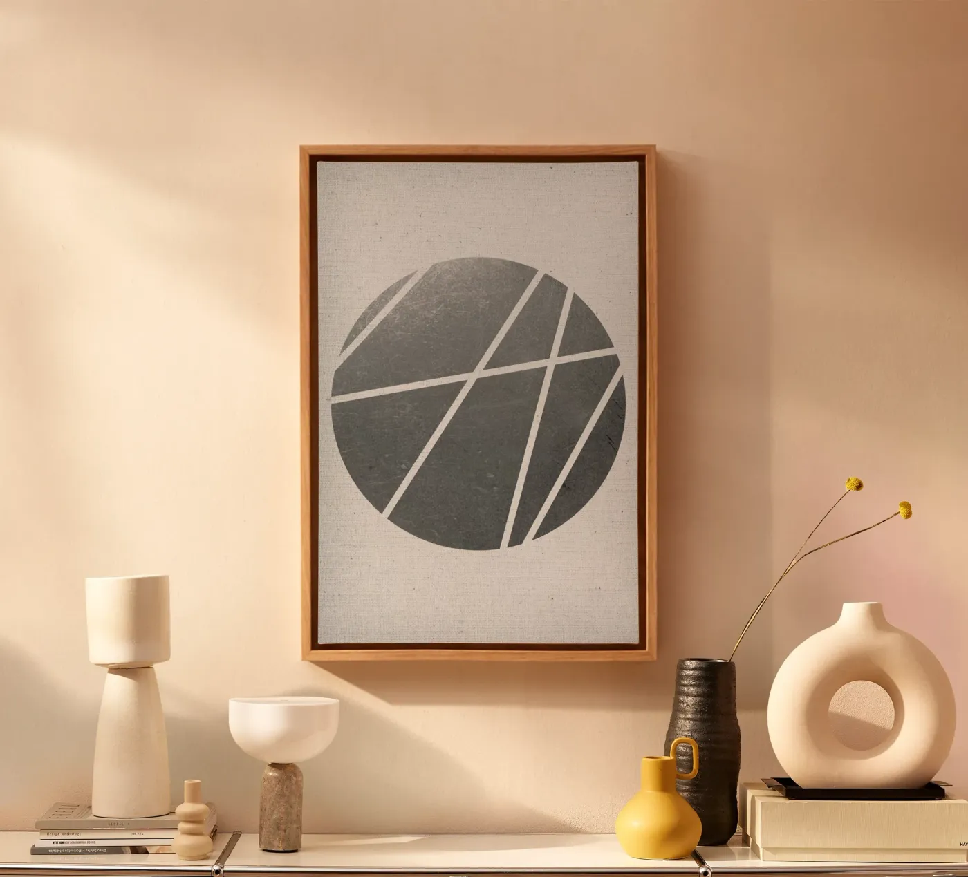 Circle 02 canvas van Froilein Juno
