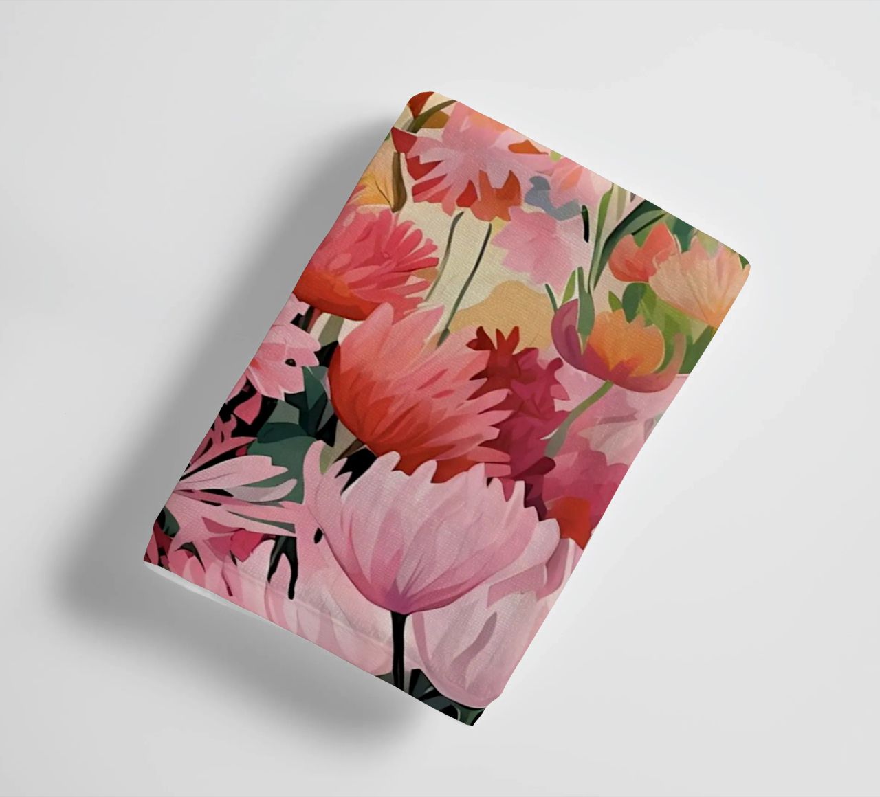Blumenmarkt, Floral Poster, Abstrakter Druck, Moderne Kunst Handtuch von Boheme