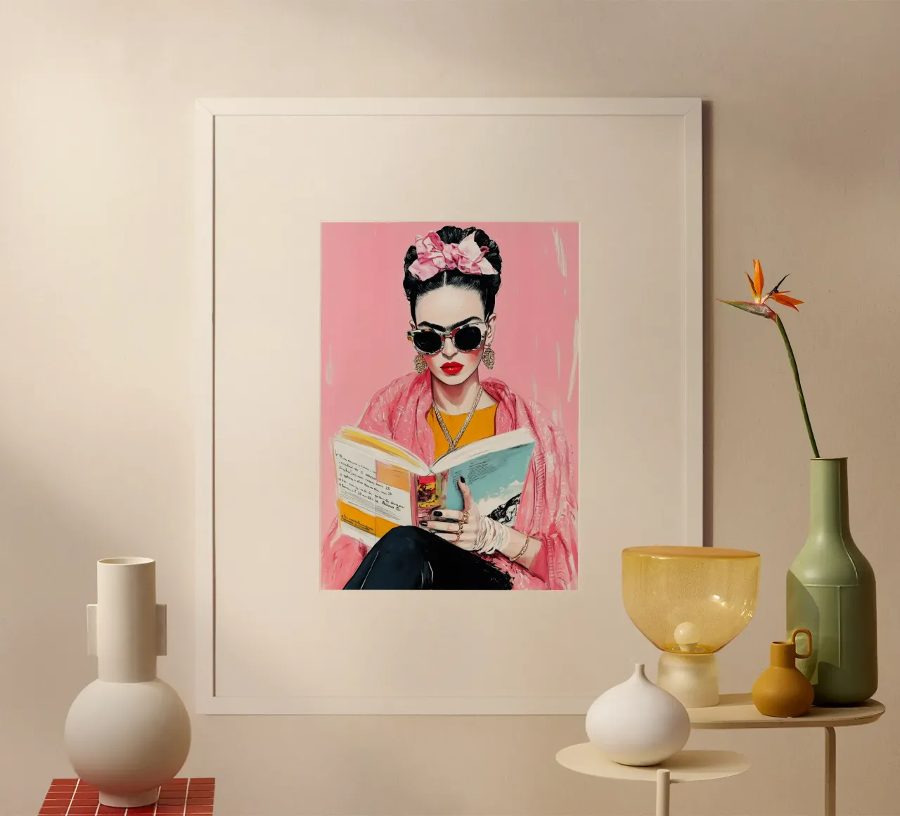 Libro di lettura Frida carta hahnemühle da Justyna Jaszke JBJart