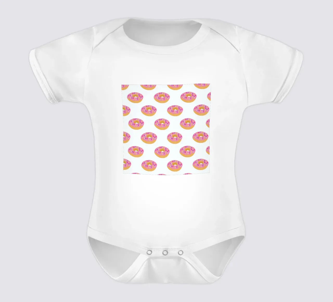 Doughnut Heaven body neonato maniche corte da Vasare Nar