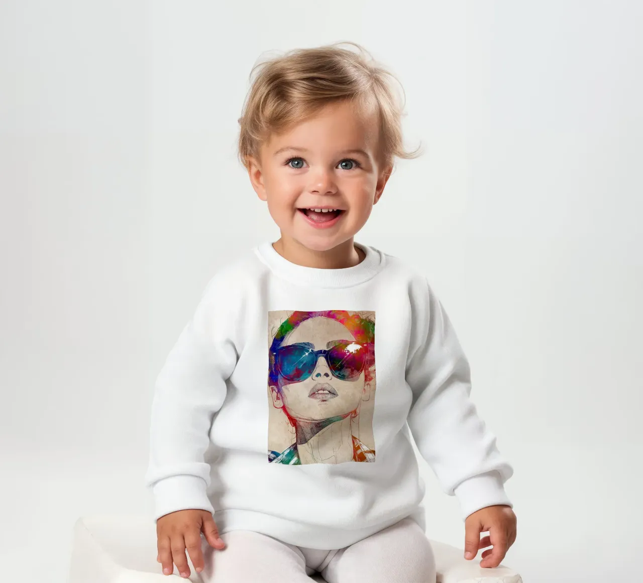 Occhiali da sole felpa neonato da Justyna Jaszke JBJart