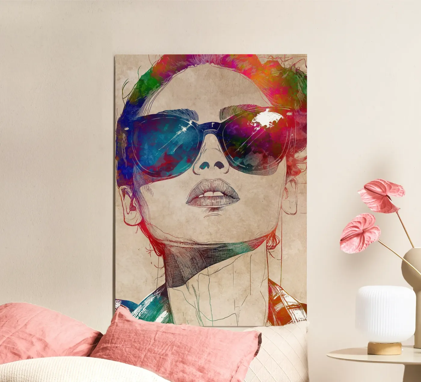 Zonnebril poster van Justyna Jaszke JBJart