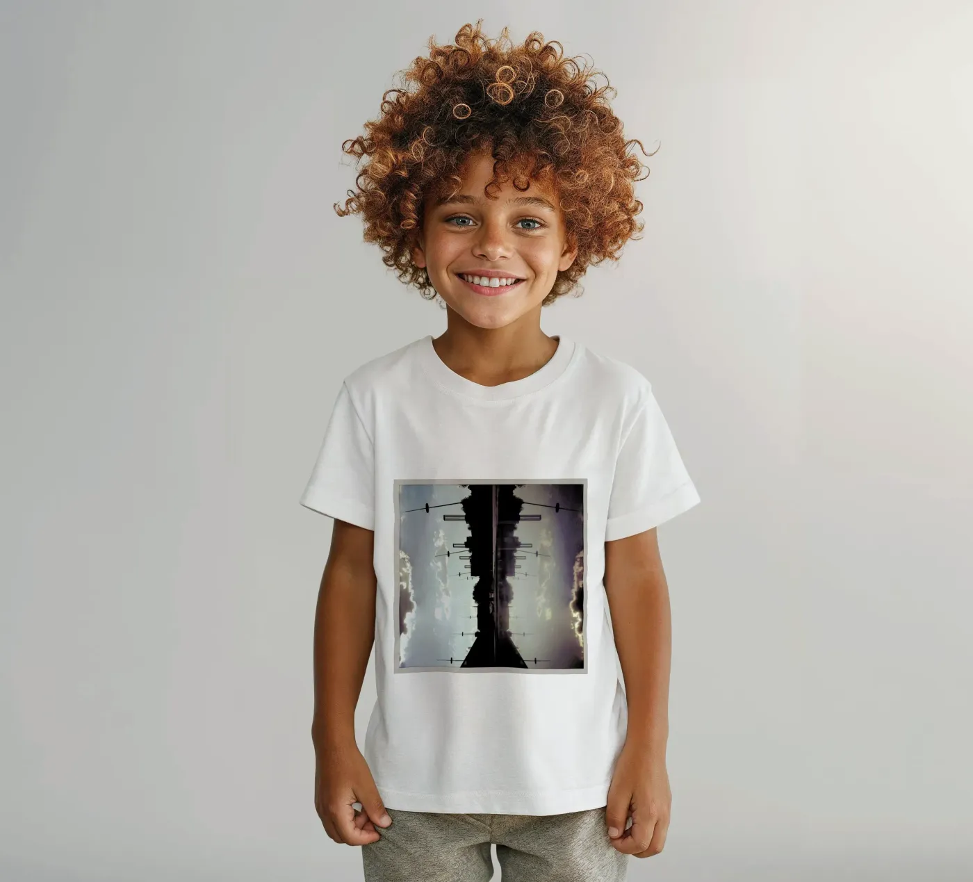 Space kids t-shirt by Ballack Art House