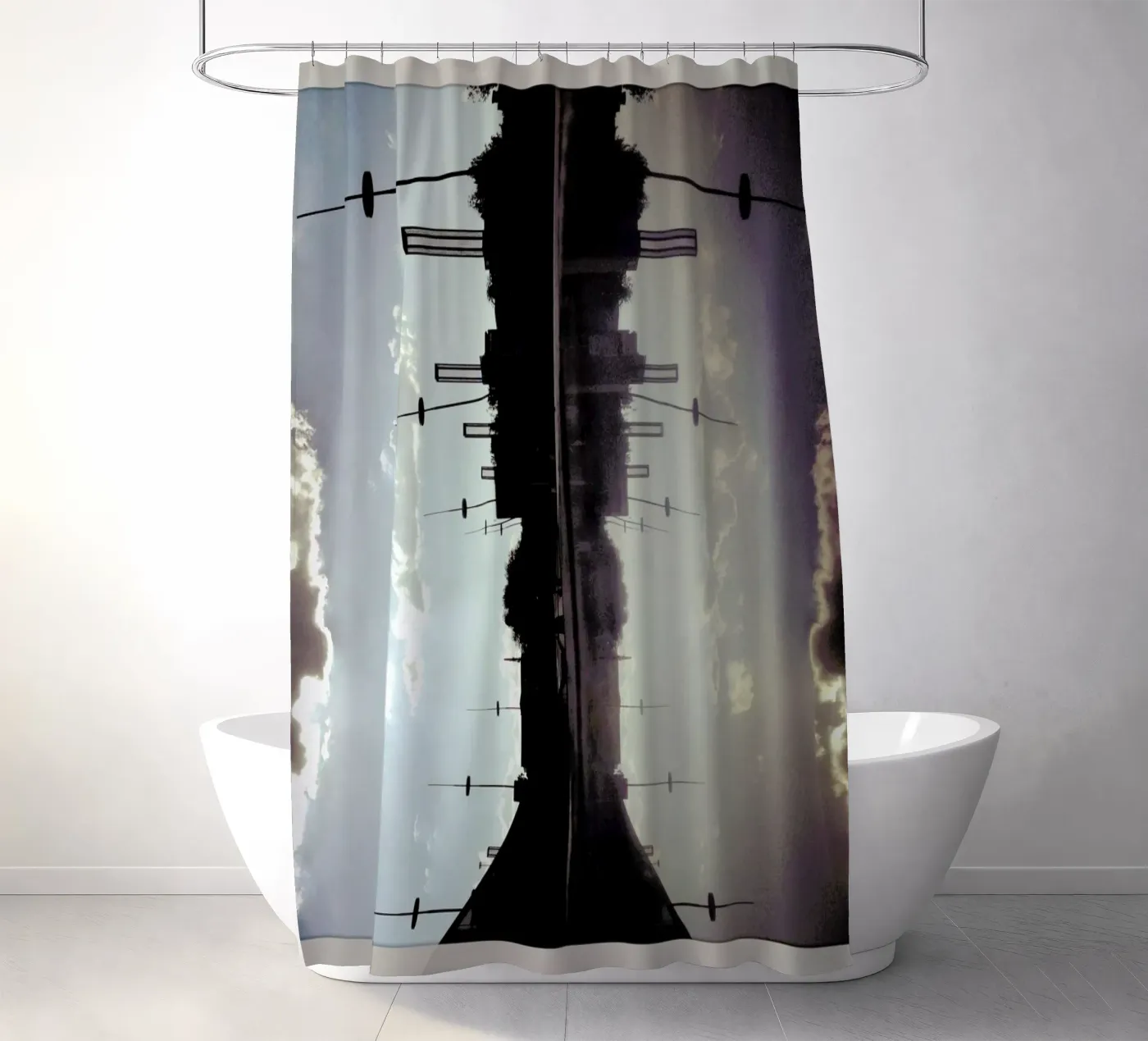 Space Duschvorhang von Ballack Art House