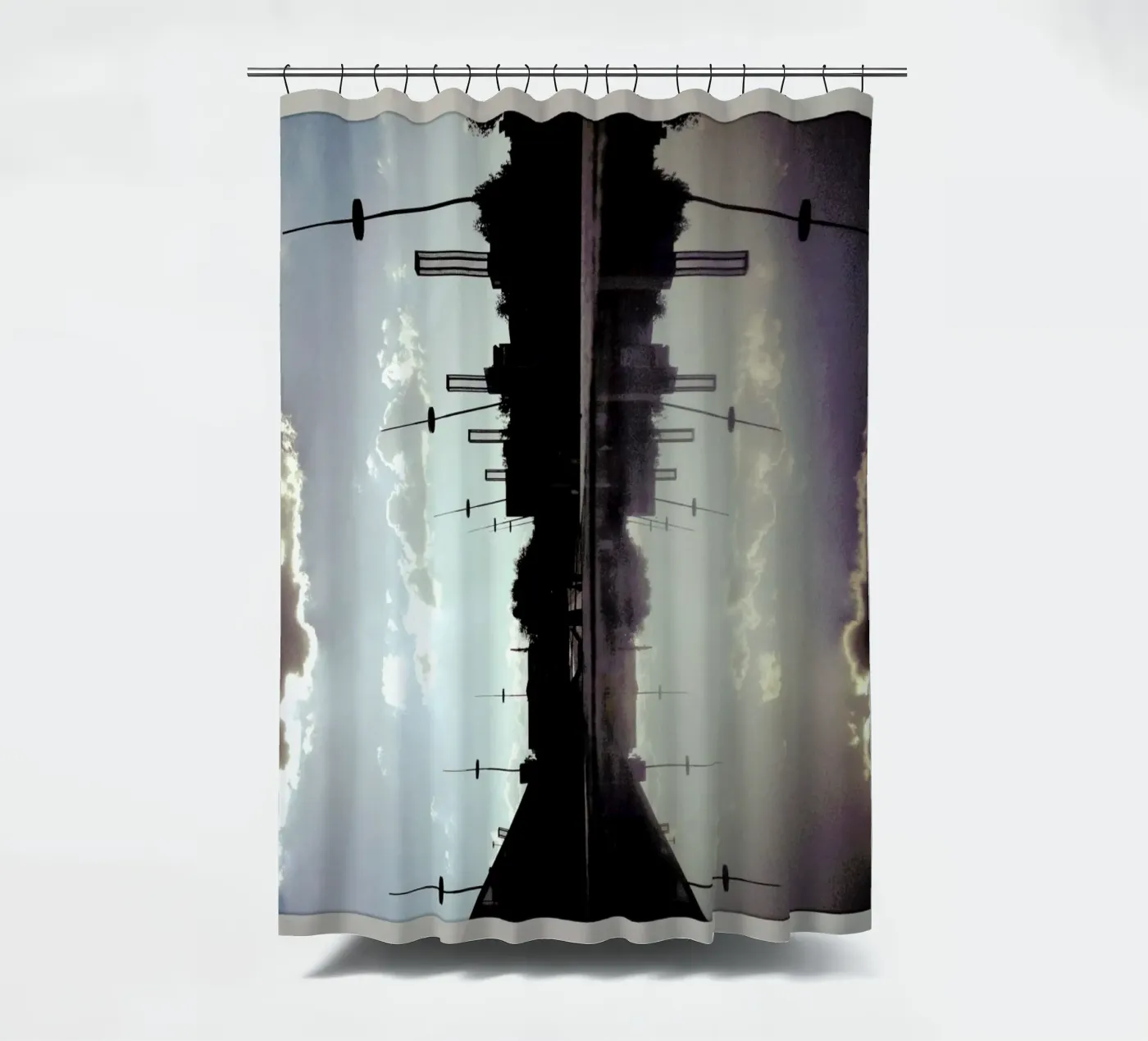 Space Duschvorhang von Ballack Art House